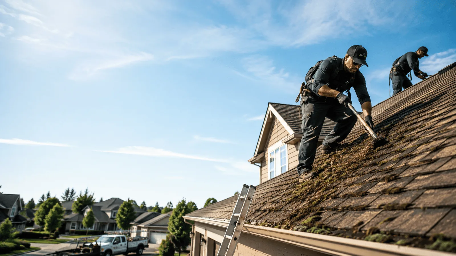Roof Moss Removal in Arjay, KY near me